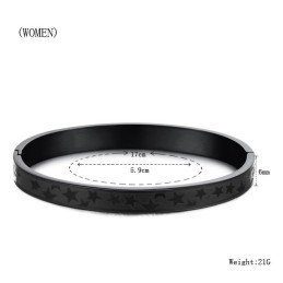 Le Bracelet En Titane « La Reine Des Étoiles De Qualité » Pour Les Amoureux