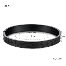 Le Bracelet En Titane « La Reine Des Étoiles De Qualité » Pour Les Amoureux