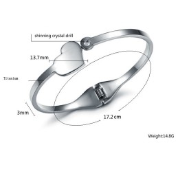 Bien Connu Pour Son Bracelet Jonc En Titane De Haute Qualité Pour Femme