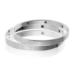 Bracelet Jonc En Titane Lodestone Pour Amoureux, Qualité Et Quantité Garanties
