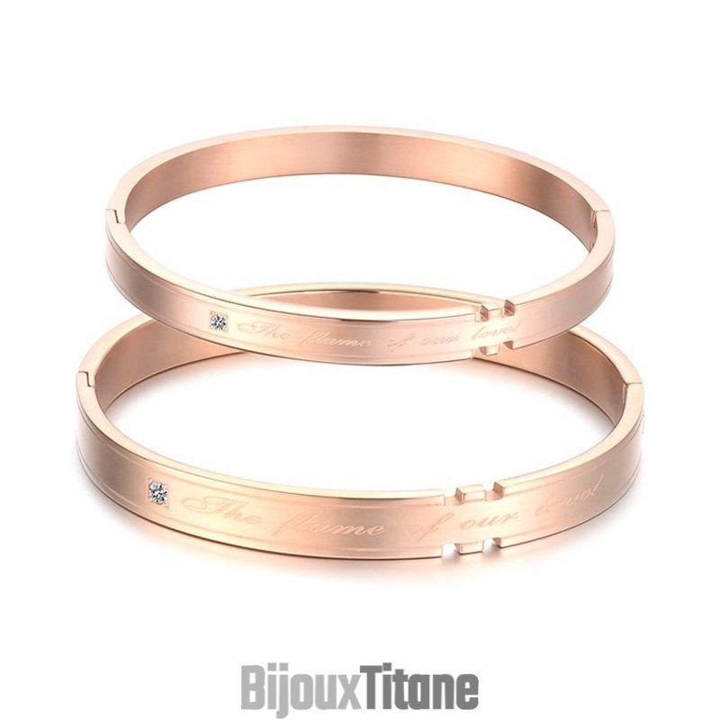 Bracelet En Titane Complet Pour Amoureux Bracelet En Titane Complet Pour Amoureux
