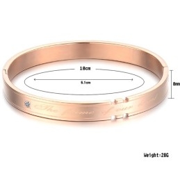 Bracelet En Titane Complet Pour Amoureux