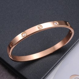 Bracelet Jonc En Titane À Vis Femelle De Qualité Supérieure