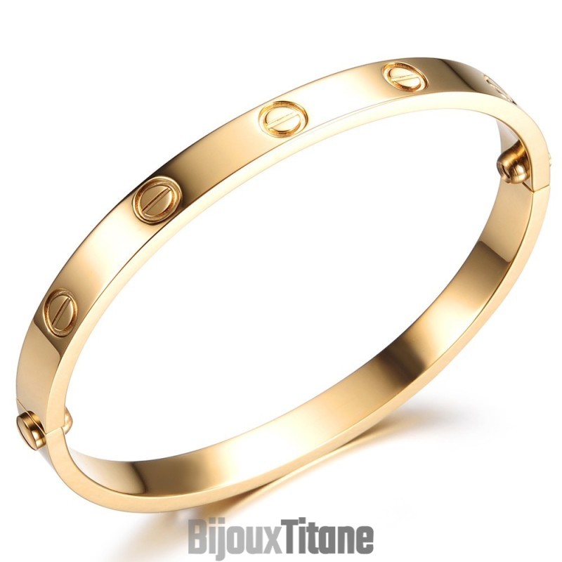 Bracelet Jonc En Titane Pour Femme Facile À Utiliser