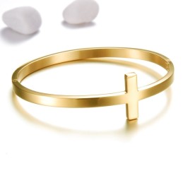 Bracelet Jonc En Titane Pour Femme, De Qualité Stable Et Concis