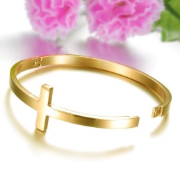 Bracelet Jonc En Titane Pour Femme, De Qualité Stable Et Concis
