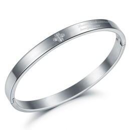 Pour Gagner Les Éloges Chaleureux Des Clients Bracelet En Titane Pour Femme