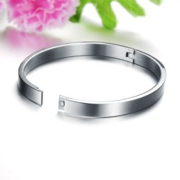 Pour Gagner Les Éloges Chaleureux Des Clients Bracelet En Titane Pour Femme