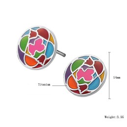 Boucles D'Oreilles En Titane Pour Femme, Qualité Et Quantité Garanties