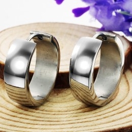 Boucles D'Oreilles En Titane Pour Femme, Complètes Et Conformes Aux Spécifications