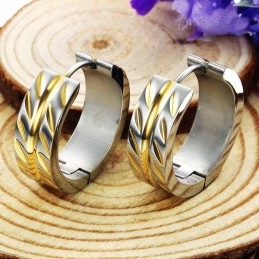 Boucles D'Oreilles En Titane En Forme De Feuille D'Érable Pour Femme, De Réputation Fiable