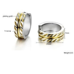Boucles D'Oreilles En Titane En Forme De Feuille D'Érable Pour Femme, De Réputation Fiable