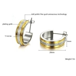 Boucles D'Oreilles En Titane Pour Femme, Qualité Et Quantité Garanties