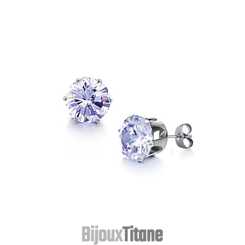Boucles D'Oreilles En Titane Pour Femme Avec Strass, Vendues Partout Dans Le Monde Boucles D'Oreilles En Titane Pour Femme Avec Strass, Vendues Partout Dans Le Monde