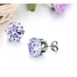 Boucles D'Oreilles En Titane Pour Femme Avec Strass, Vendues Partout Dans Le Monde