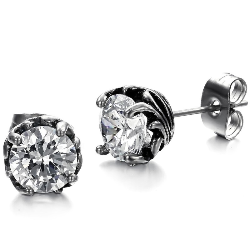 Boucles D'Oreilles Unisexes En Titane, Grande Variété Boucles D'Oreilles Unisexes En Titane, Grande Variété
