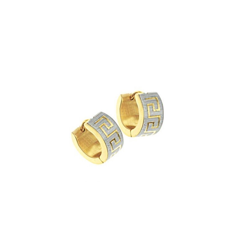 Boucles D'Oreilles En Titane À Motif Mural Féminin, Réputées Pour Leur Qualité Supérieure Boucles D'Oreilles En Titane À Motif Mural Féminin, Réputées Pour Leur Qualité Supérieure
