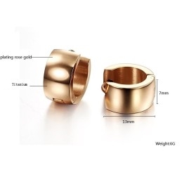 Boucles D'Oreilles En Titane Pour Femme De Haute Qualité