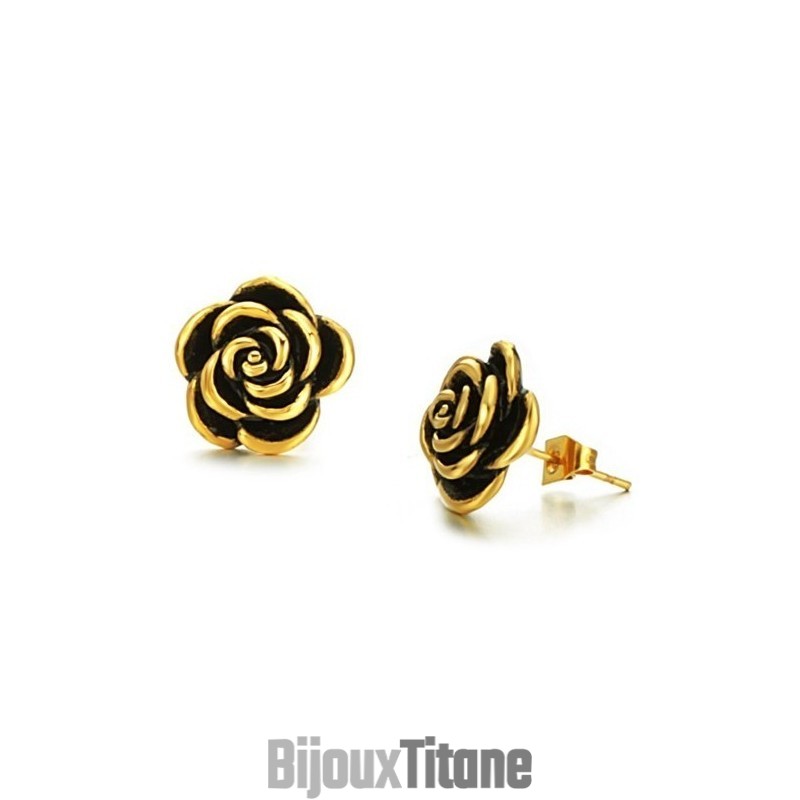 Boucles D'Oreilles En Titane En Forme De Fleur Pour Femme, Réputées Pour Leur Excellente Qualité Boucles D'Oreilles En Titane En Forme De Fleur Pour Femme, Réputées Pour Leur Excellente Qualité