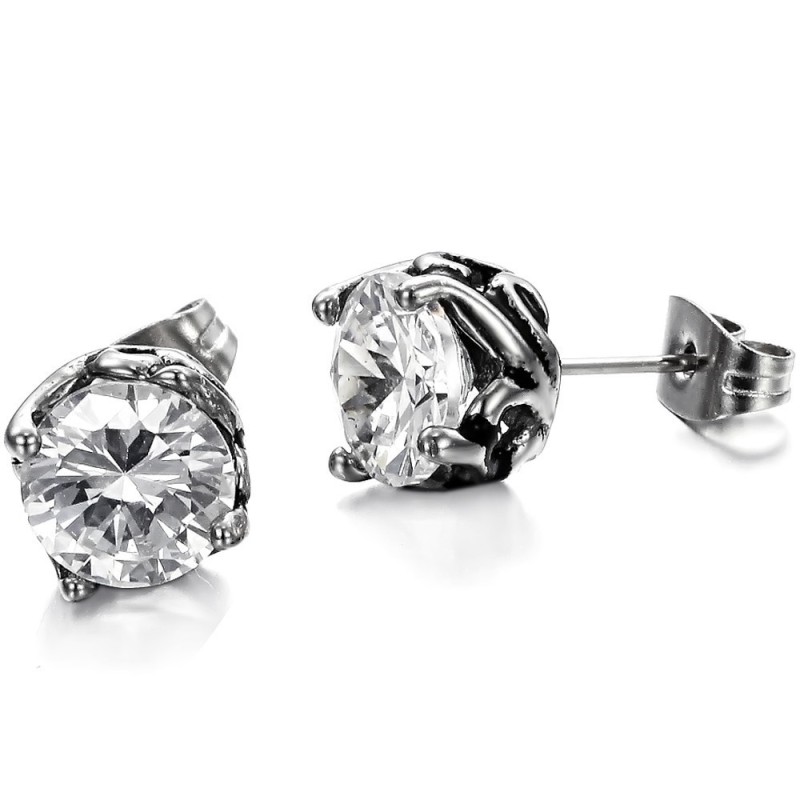 Boucles D'Oreilles Unisexes En Titane, Spécifications Complètes
