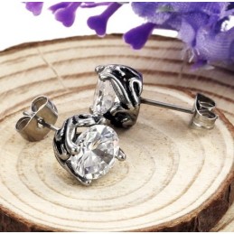 Boucles D'Oreilles Unisexes En Titane, Spécifications Complètes
