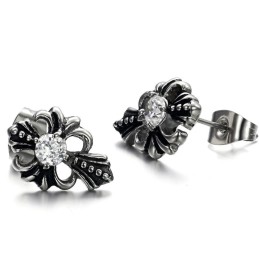 Boucles D'Oreilles En Titane De Qualité Fiable Avec Strass