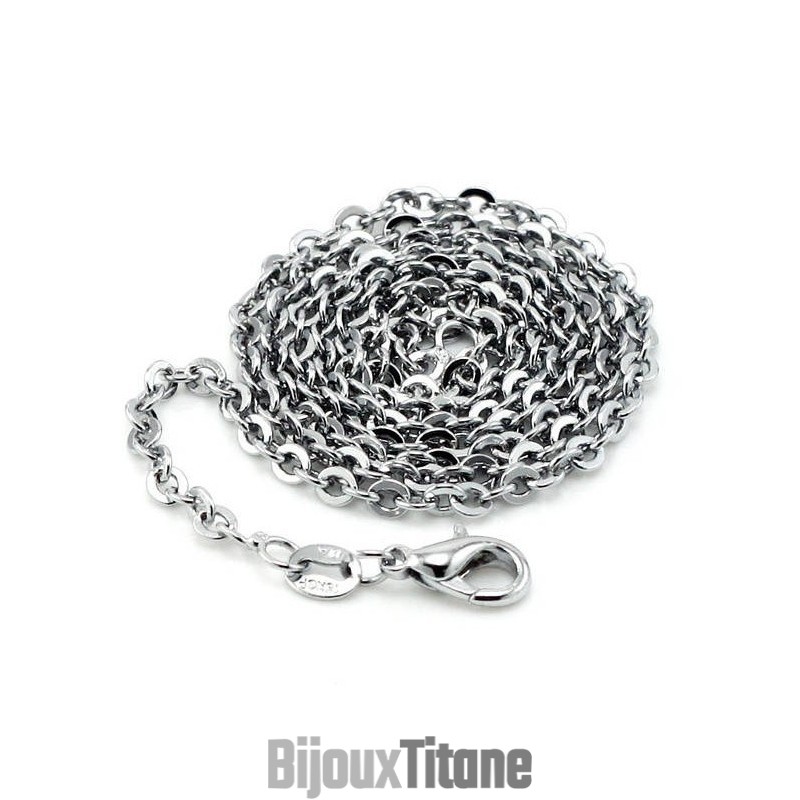 Chaîne En Titane De Qualité Stable Pour Les Amoureux Chaîne En Titane De Qualité Stable Pour Les Amoureux