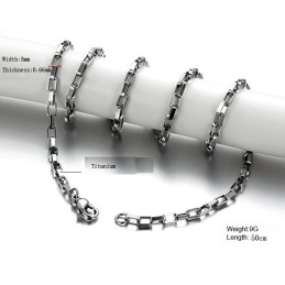 Bien Connu Pour Sa Chaîne En Titane Hypoallergénique De Haute Qualité