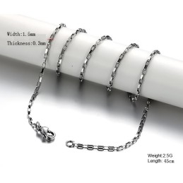 Bien Connu Pour Sa Chaîne En Titane Hypoallergénique De Haute Qualité