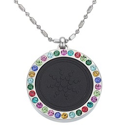 Collier En Titane Pelelith Avec Diamant, Facile À Utiliser