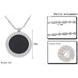 Collier En Titane Pelelith Avec Diamant, Facile À Utiliser