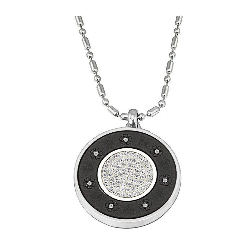 Collier En Titane Pelelith Avec Diamant, Le Roi De La Quantité Et De La Santé Collier En Titane Pelelith Avec Diamant, Le Roi De La Quantité Et De La Santé