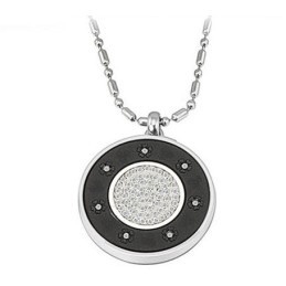 Collier En Titane Pelelith Avec Diamant, Le Roi De La Quantité Et De La Santé