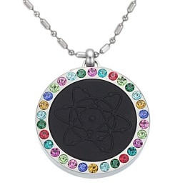 Collier Pelelith En Titane Durable Et Sain Avec Diamant