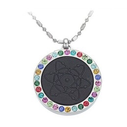 Collier Pelelith En Titane Durable Et Sain Avec Diamant
