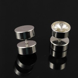 Boucles D'Oreilles En Titane Pour Hommes