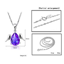 Collier Rétro En Titane Plaqué Platine Pour Femme, Grande Variété
