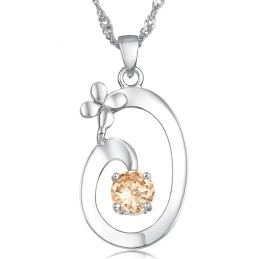 Collier Élégant En Titane Plaqué Pour Femme, D'Excellente Qualité