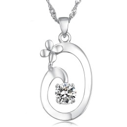 Collier Élégant En Titane Plaqué Pour Femme, D'Excellente Qualité