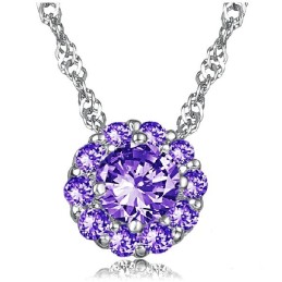 Collier En Titane Plaqué Platine Pour Femme, Réputé Pour Sa Qualité Supérieure