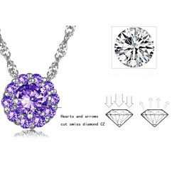 Collier En Titane Plaqué Platine Pour Femme, Réputé Pour Sa Qualité Supérieure