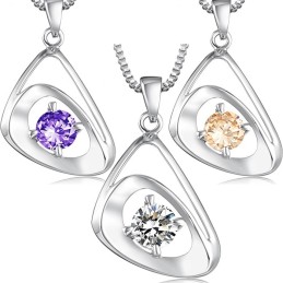 Collier En Titane Plaqué Platine Pour Femme, Qualité Et Quantité Garanties