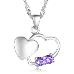 Collier En Titane Plaqué Platine Pour Femme, De Qualité Stable Et Tendance