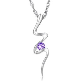 Collier En Titane Plaqué Platine, Hypoallergénique Et De Qualité Fiable Pour Femme
