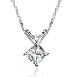 Collier Rétro En Titane Plaqué Platine Pour Femme, Qualité Et Quantité Garanties