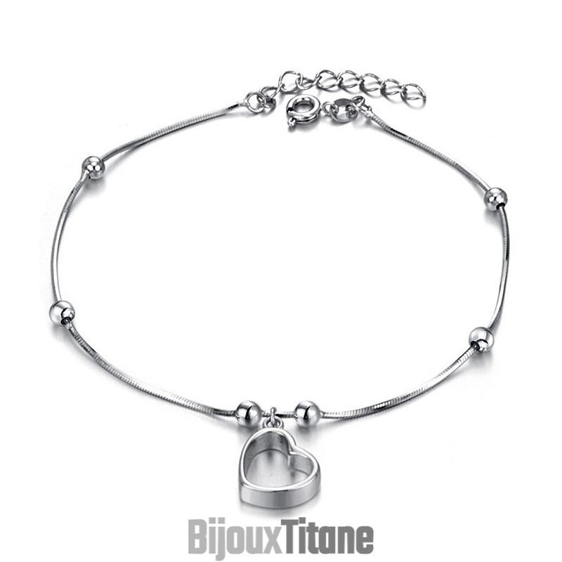 La Reine De La Qualité Chérie Femme Plaqué Platine Bracelet De Cheville En Titane La Reine De La Qualité Chérie Femme Plaqué Platine Bracelet De Cheville En Titane