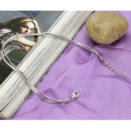 Bracelet De Cheville En Titane Plaqué Platine Pour Femme, De Qualité Stable