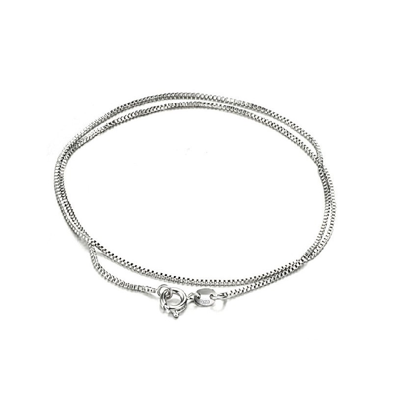 Chaîne En Titane Plaqué Platine Pour Femme, Qualité Et Quantité Garanties