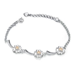 Bracelet En Titane Plaqué Pour Femme, Qualité Et Quantité Garanties