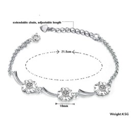 Bracelet En Titane Plaqué Pour Femme, Qualité Et Quantité Garanties